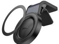 Автомобильный держатель Hoco (H59) Full Ring MagSafe для смартфона в воздуховод (серый)