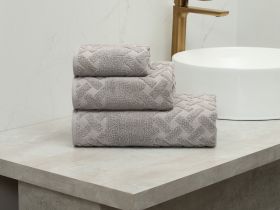 Полотенце махровое Adrio, серое