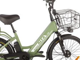 Электровелосипед Gelbert Alfa 1 ST, год 2025, цвет Серый