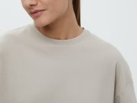 Оверсайз футболка из трикотажного интерлока