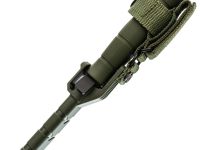 Тактический нож Kizlyar Supreme Vector Olive, сталь 420HC TW, рукоять кратон, хаки