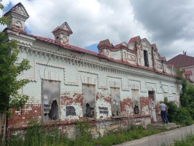 Здание магазинов "Продукты", "Хлеб"