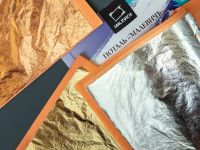 Поталь Малевичъ 14х14 см, книжка 25л, серебро