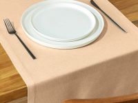Скатерть-дорожка ECO, бежевая