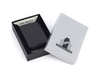 Зажигалка ZIPPO 1941 Replica, латунь с покрытием Black Crackle, черный, матовая, 36х12x56 мм