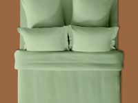 Постельное белье Smoke green