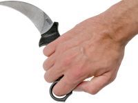 Керамбит Cold Steel Steel Tiger, сталь AUS-8A, рукоять кратон, черный