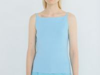 Майка из вискозы, Голубой