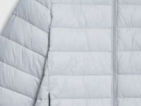 Утеплённая лёгкая куртка, Белый