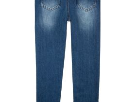 Джинсы, утепленные флисом, для девочки