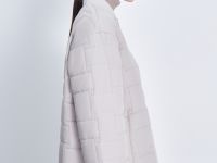 Утепленная куртка свободного силуэта