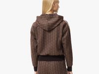 Женская жаккардовая толстовка Lacoste