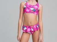 Купальный костюм трикотажный для девочек