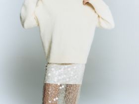 Джемпер оверсайз с шерстью, Желтый