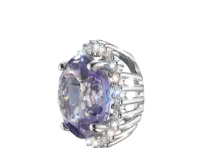 Подвеска из белого золота с танзанитом э4760пд03210411