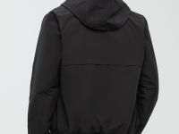 Ветровка-бомбер со съемным капюшоном