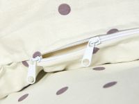 Пододеяльник Pois beige