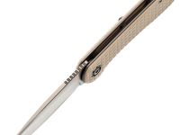 Складной нож Civivi Elementum, сталь D2, рукоять G10, бежевый