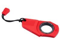 Нож с фиксированным клинком SOG Rapid Edge, нержавеющая сталь, рукоять термопластик GRN, красный