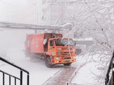 «Якутскэкосети»: как происходит вывоз мусора в сильные морозы