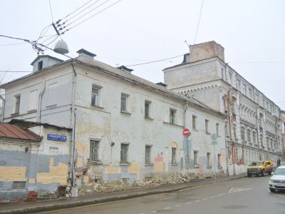 Жилой дом служителей архива, 1808 г., архитектор Ф.К. Соколов