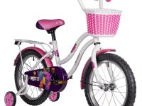 Детский велосипед Novatrack Tetris 16, год 2025, цвет Фиолетовый