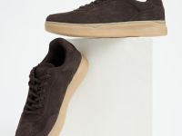 Кеды из натуральной замши, Коричневый