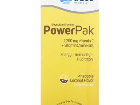 Trace Minerals ®, PowerPak, электролит для повышения выносливости, ананас и кокос, 30 пакетиков, по 6,1 г (0,22 унции)
