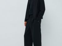 Брюки свободного кроя, Черный