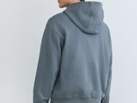 Толстовка на молнии с капюшоном, Серый