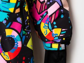 Комбинезон текстильный с полиуретановым покрытием для девочек