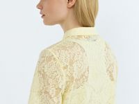 Поло из кружева, Желтый