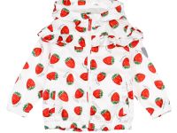 Куртка детская текстильная с полиуретановым покрытием для девочек (ветровка)