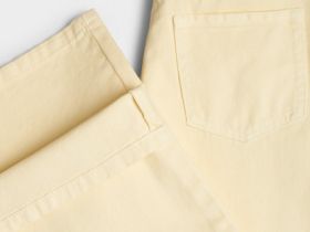 Джинсы Wide leg для девочек, Желтый