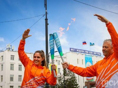 Финальный этап эстафеты огня игр «Дети Азии» в Якутске: как это было