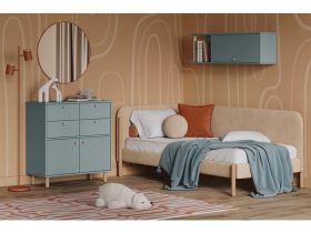 Тумба Дикинс 87x92 Серо-зеленый