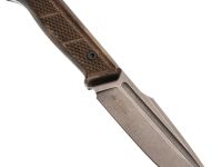 Туристический нож Kizlyar Supreme Baikal, сталь D2 SW,  рукоять орех