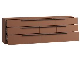 Комод Кимбол 210x70 Терракотовый