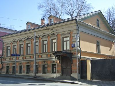 Городская усадьба В.И.Константиновой, XIX в. - Главный дом, 1891 г., архитектор К.Дуванов