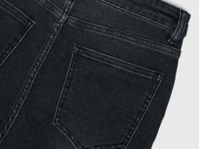 Джинсы Skinny с высокой посадкой, Серый
