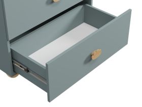 Комод детский Тесси 75x87 Серо-зеленый