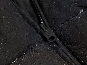 Утеплённый жилет для девочек, Черный