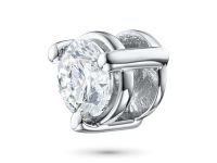 Классическая подвеска из белого золота с бриллиантом э0901пд02151200