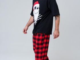 Комплект для мужчин: фуфайка (футболка) трикотажная, брюки текстильные