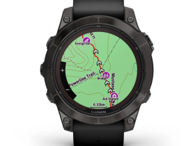 Смарт-часы Garmin Fenix 7 Pro Sapphire Solar DLC Titanium (Carbon Gray) (010-02777-11)