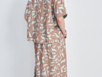 Рубашка с коротким рукавом из хлопка