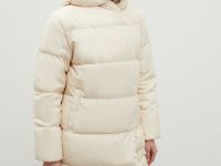 Стеганое пуховое пальто