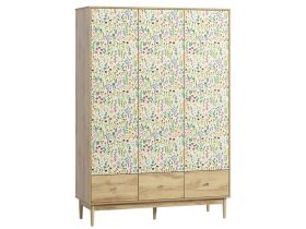 Распашной шкаф Тайрон 3-140x200 Сальвия