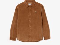Мужская вельветовая верхняя рубашка Lacoste