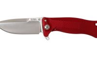 Нож складной LionSteel SR11A RS RED, сталь Uddeholm Sleipner® Satin Finish, рукоять алюминий (Solid®), красный